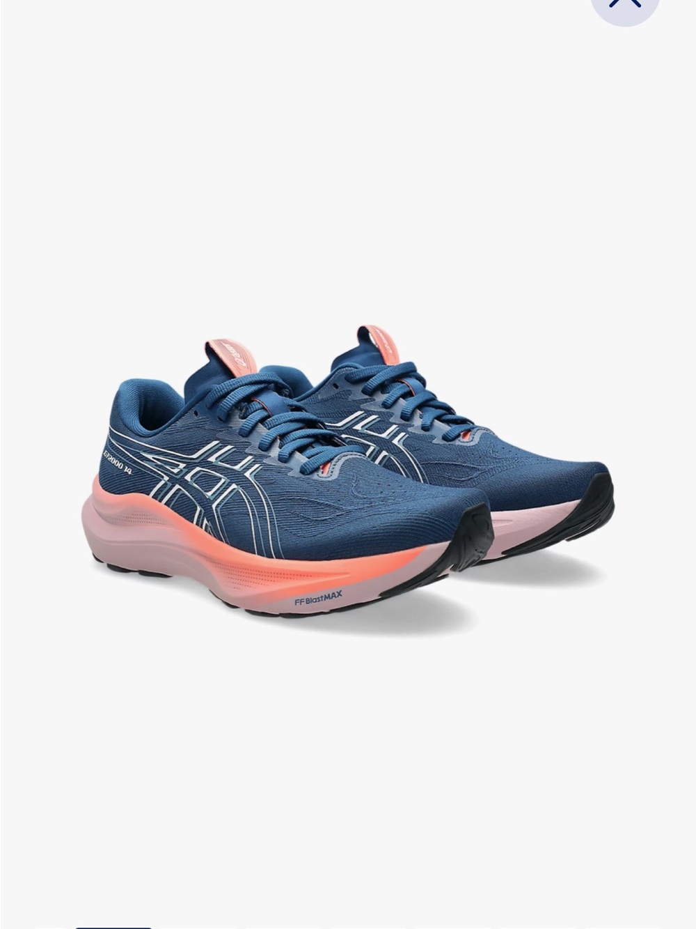 ASICS GT-2000 14 Women's Navy Blue & Coral Pink Running Shoes